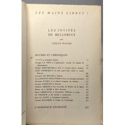 Les invités de Bellorius / Les mains libres 1 --- et des textes de...