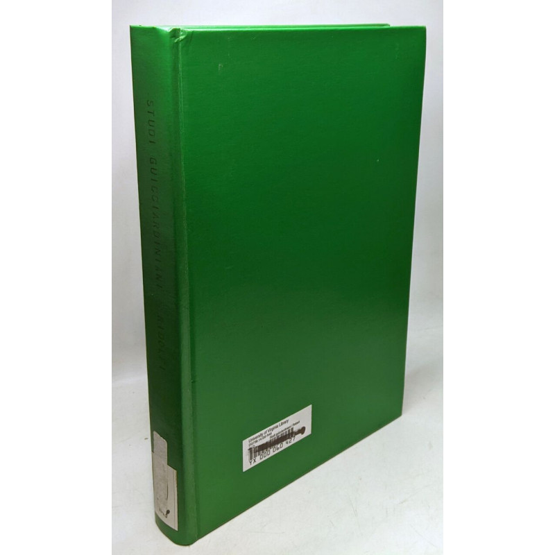 Studi guicciardiniani (Biblioteca dell'«Archivum Romanicum»....
