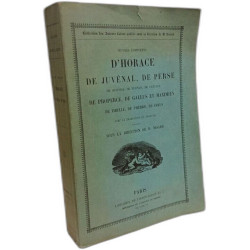 Oeuvres completes d'Horace de Juvenal de Perse de Sulpicia de...