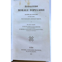 Éducation morale populaire imitée de l'italien de César Cantu: Ce...