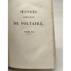 Oeuvres complètes de Voltaire - THEATRE (T.11) : VOLUMES 1 à 14 +...