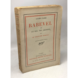 Rabevel ou le mal des ardents le financier Rabevel