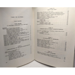 Problemes Internationaux 1927-1972 - Tome I et Tome II / travauxs...