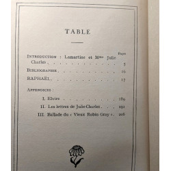 Raphaël - notices annotats par Georges Roth