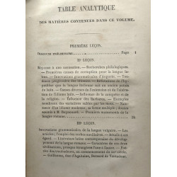 Cours de littérature Française TOME 1: Tableu de la littérature au...
