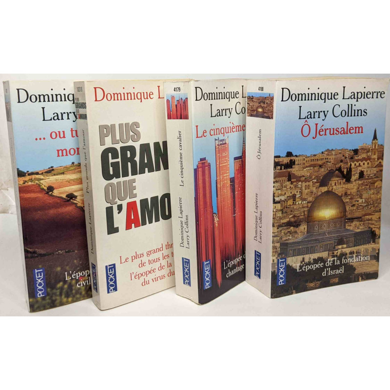 O Jérusalem + Plus grands que l'amour + Le cinquième cavalier +...
