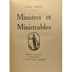 Ministres et ministrables
