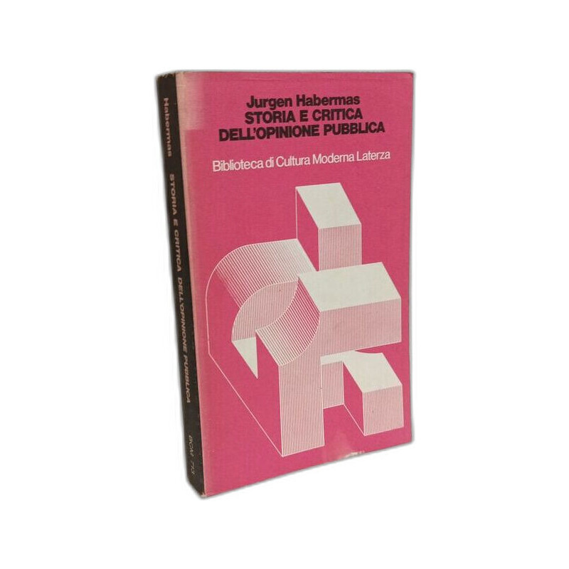 Storia e critica dell'opinione pubblica