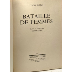 Bataille de femmes