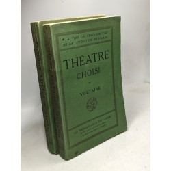 Théâtre choisi (Zaire Le fanatisme Mérope) + Poésies choisies - 2...