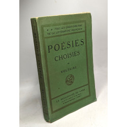 Théâtre choisi (Zaire Le fanatisme Mérope) + Poésies choisies - 2...