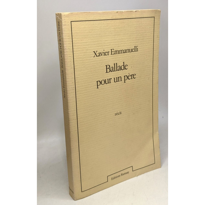 Ballade pour un père