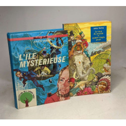5 livres: L'île mystérieuse + De la terre à la lune + Paris au XXe...