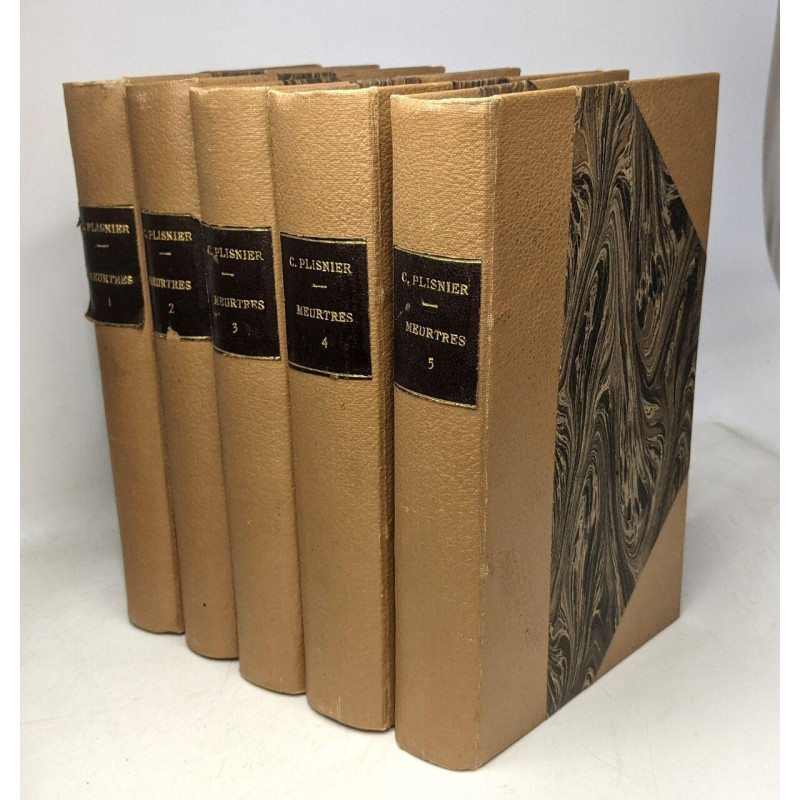 Meurtres - tomes I à V : I/ Mort d'Isabelle II/ Présence du fils...