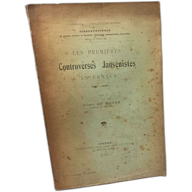 Les premières controverses Jansénistes en France (1640-1649)