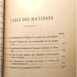 La France à Gènes - Un Programme Français De Reconstruction...