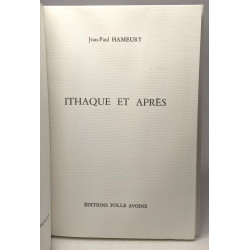 Ithaque et après