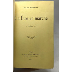 Un être en marche - Poème --- avec dédicace de l'auteur