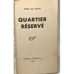 Quartier réservé