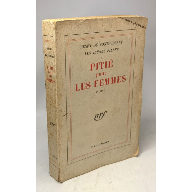 Pitié Pour Les Femmes - TOME II - Les jeunes filles