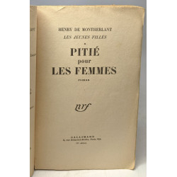 Pitié Pour Les Femmes - TOME II - Les jeunes filles