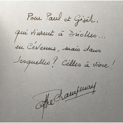 Morte Cévenne "Adieu l'ancien" - avec hommage de l'auteur...