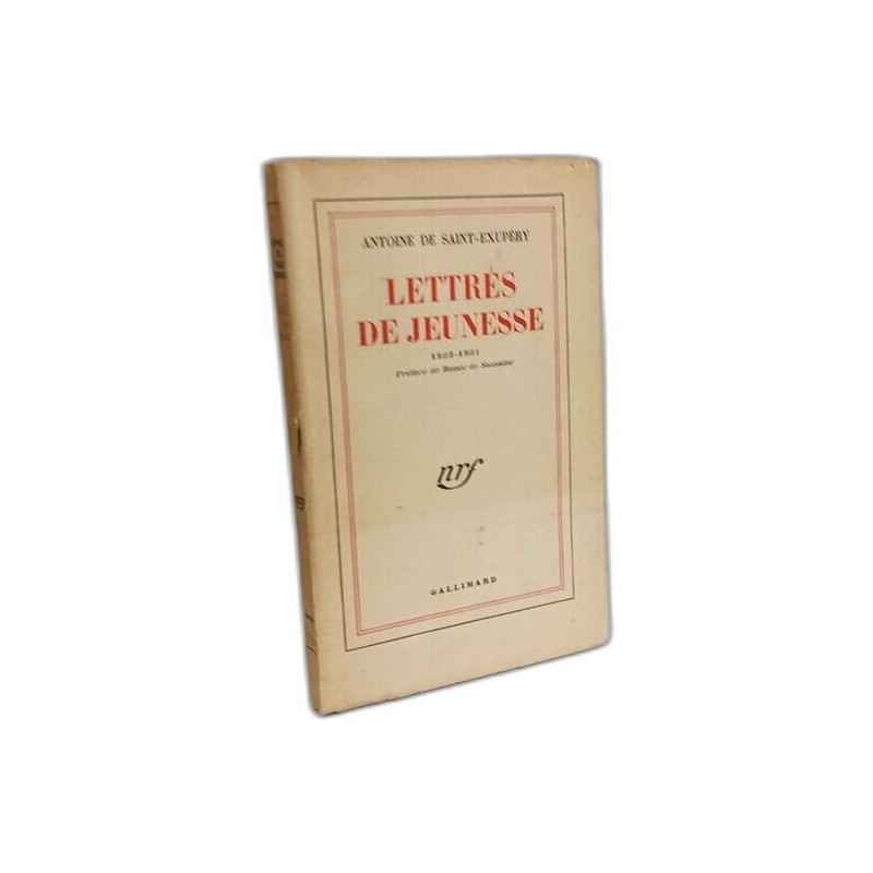 Lettres de Jeunesse 1923-1931