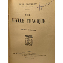 Une idylle tragique - édition définitive