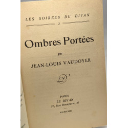 Ombres Portées. Les soirées du Divan 3