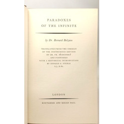 Paradoxes of the Infinite