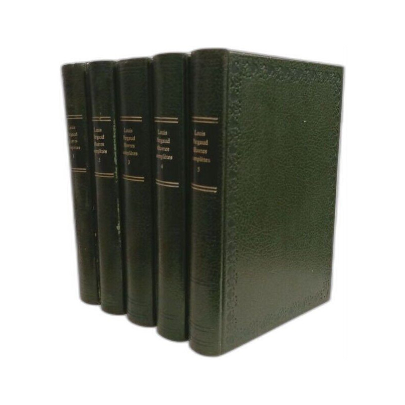 Oeuvres de Louis Pergaud - TOMES 1-2-3-4-5