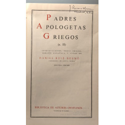 Padres apologetas griegos - (S.II)