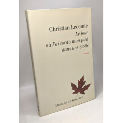 Le jour où j'ai tordu mon pied dans une étoile suivi de "L'ombre...
