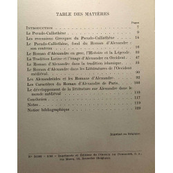 Le roman d'Alexandre - légendaire médiéval n°112 / coll. Lebègue...
