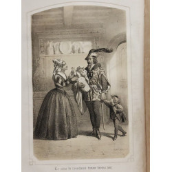 Les femmes illustres de la France - illustrées et dessins par MM....