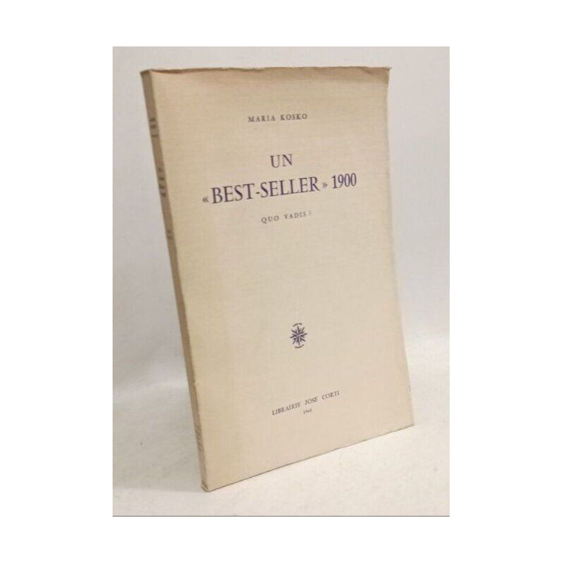 Un "best seller" 1900 Quo Vadis