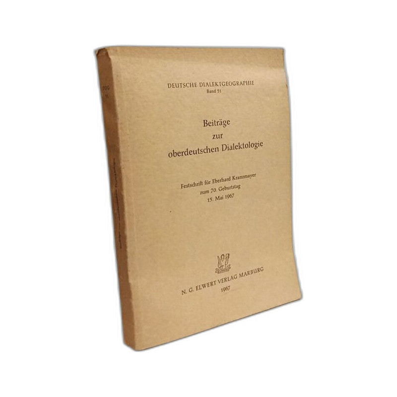 Beiträge zur oberdeutschen dialektologie / Deutsche...