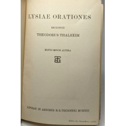 Lysiae orationes - editio minor altera