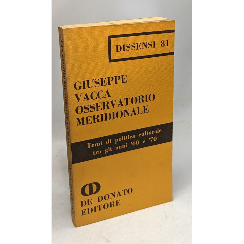 Giuosservatorio meridionale dissensi 81