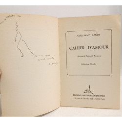 Cahier d'amour - dessins de Leopoldo Vasquez --- avec hommage de...