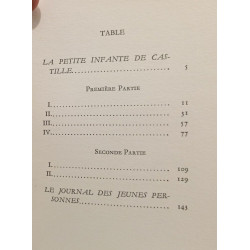 La Petite Infante de Castille - Historiette
