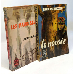 Les mains sales + La nausée --- 2 livres