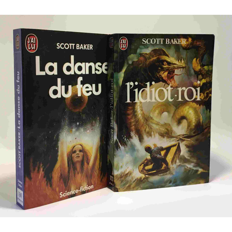 La danse du feu + L'idiot-Roi --- 2 livres