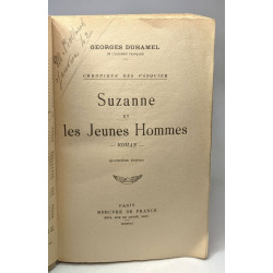 Suzanne et les jeunes hommes / Chronique des Pasquier - 4e éd