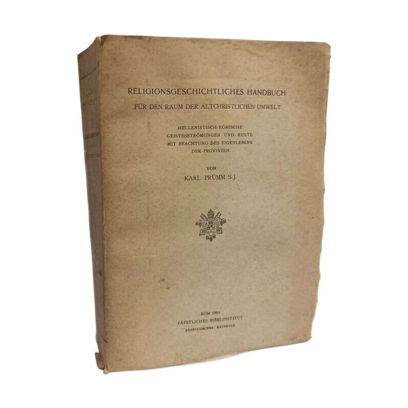 Religionsgeschichtliches Handbuch für den Raum der altchristlichen...