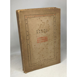 Journal de l'année de la peste
