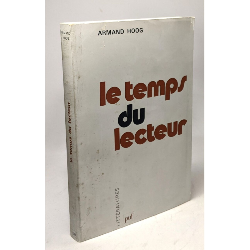 Le Temps du lecteur ou L'agent secret
