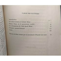 Les comédies de Malkom Khan - les mésaventures d'Achraf Khan Zaman...