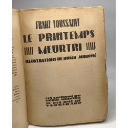 Le printemps meurtri