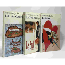 Le zèbre + Le petit sauvage + L'île des Gauchers --- 3 romans